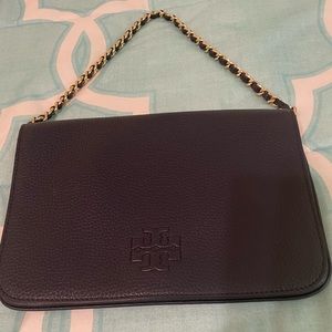 Tory Burch Navy Blue 4 in 1 Bag